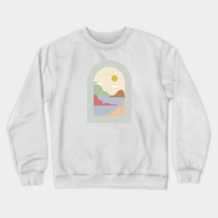 Boho Abstract Crewneck Sweatshirt